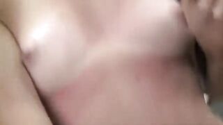 First anal sex experience of young model at casting