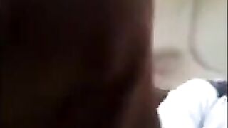 The handsome guy masturbates his huge dick while a beautiful girl is watching