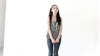 A young and beautiful girl experiences her first intimate encounter, exploring new sensations