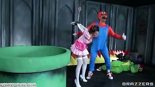 Bunch of wet pussies gets stuffed with a cock in an intense sex performance
