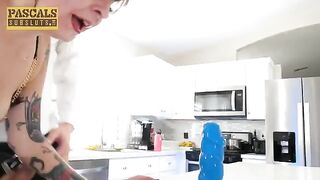 The girl was bounced on a cock, and the guy enjoyed it