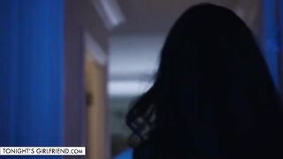 Suttin wears sexy lingerie, satisfies her fan's desires