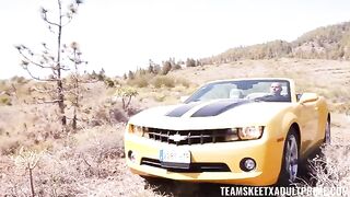 Romantic sex stories take place in the car and in nature