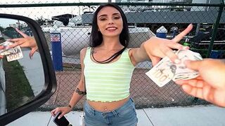 A stripper said she needs a dick, not money in this video