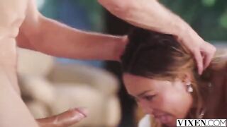 Great success for the sexy girl in reverse cowgirl