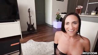 She will end up with a face full of cum, no doubt