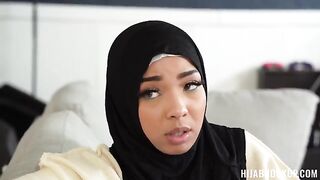 The girl lost her phone and had to call for help in a compromising situation