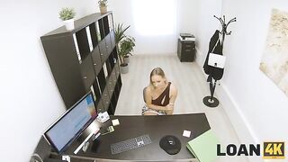 An interview video record with a steamy office encounter