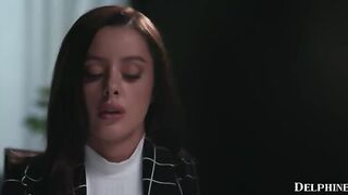 A girl was fucked on the couch by a familiar man