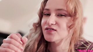 Stepdad accidentally walked in on his stepdaughter, but she wanted it