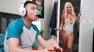 A girl is having an intense desire to get cum inside her