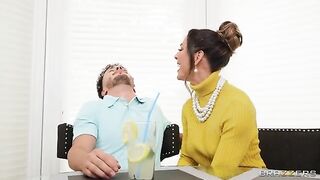 Suburban woman gets her nimble pussy fucked by a pervert