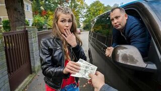 I fucked a girl in her car for money, just like a whore