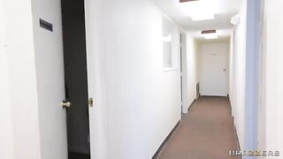 Nurse working in assisted living helps with intimate needs