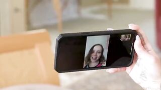 A girl was fucked by a woman and came inside