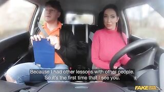 I got my driver's license after I had sex with the instructor in the car