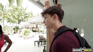 The stepson watched the series with his stepmother and then she fucked him
