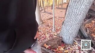 A couple enjoys romantic sex in the park