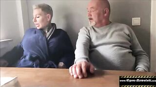 My friend's wife is a slut - hardcore German amateur action