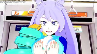 Deku fucked Nejire Hado in a steamy MHA 3D hentai scene
