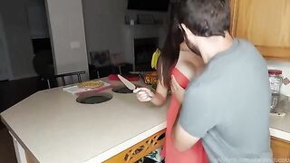 You should always worship your mom before you eat dinner