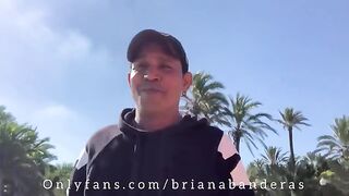 The blonde beauty Briana Banderas has a steamy encounter with a fan