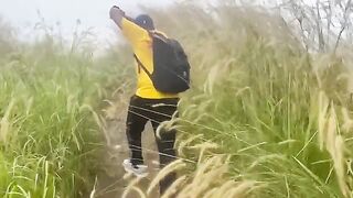 Outdoor sex adventure with a beautiful Pinay in the forest