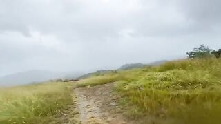 Outdoor sex adventure with a beautiful Pinay in the forest