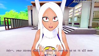 Mirko's Bunny Girl Hentai from My Hero Academia