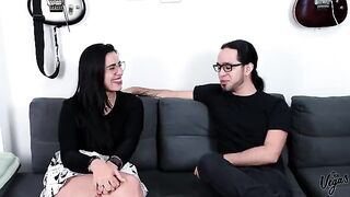 Kylei’s first porn video! Follow us @kyleiellish and @vegasofcrowley, a stunning Latina debutante