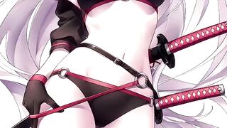 Saint and the sinner - a hot encounter in a hentai style, inspired by FGO