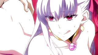 Fate Stay Night's Sakura Matou offers a sensual challenge in this hentai JOI video