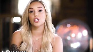 Kali Roses, even though she's straight, engages in intimate acts with Violet Myers