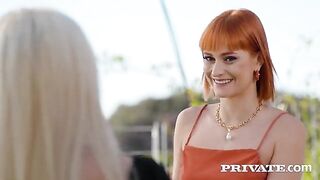 Do I look like a virgin? Redhead beauty in latex gets fucked hard