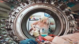 A woman with fake boobs teaches what family values are