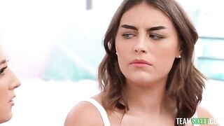 Students have a wild party and engage in group sex with no restrictions