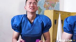 A nymphomaniac could not resist and had to satisfy her needs