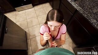 I will never leave your dick alone - stunning blowjob from POV