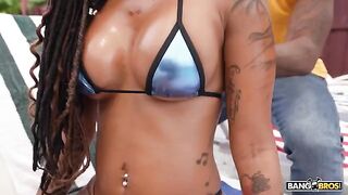 Her black mouth is tailored to fit a big dick perfectly