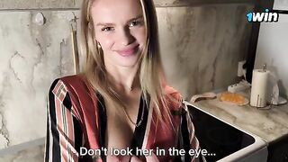 A neighbor helps a man out when his wife doesn't want to satisfy him