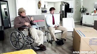 A man fucked a girl in all her holes