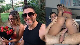 Picked up a steaming Brazilian in the park - Babes