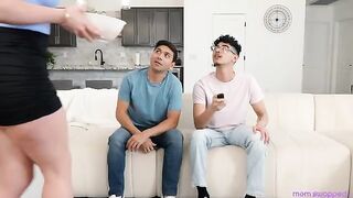 The best mom swap action with groups of people is here for you to enjoy