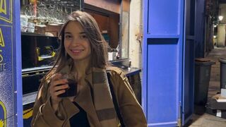 A girl gets drunk and does whatever she wants, including getting fucked hard