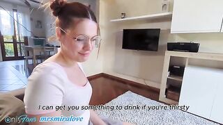 They're so comfortable now, you don't even have to take them off! - Italian Classmate Action