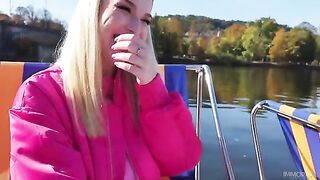 The lady received a double pleasure from two knights. Daring FMM