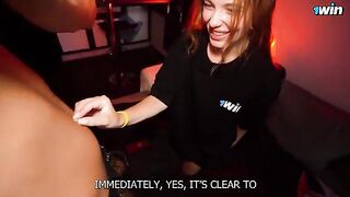 How to make a girl moan with pleasure? A hot game show