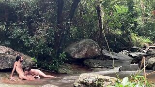 Camping is not only about tents and bonfires, but also about sex