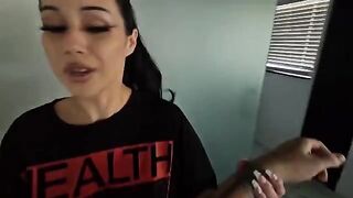 She experienced the power of a huge cock