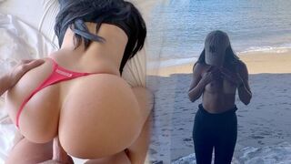 You don't have to look at her face, focus on her amazing ass